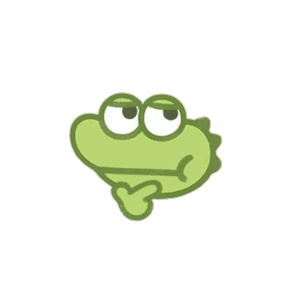 кроко one_dinosaur — стикер для MAX