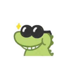 кроко one_dinosaur — стикер для MAX