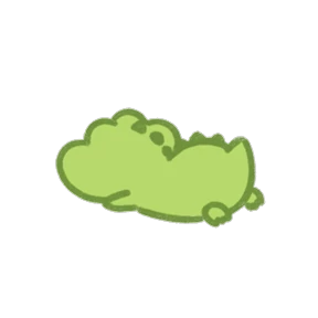 кроко one_dinosaur — стикер для MAX