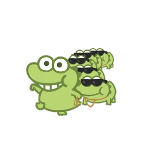 кроко one_dinosaur — стикер для MAX