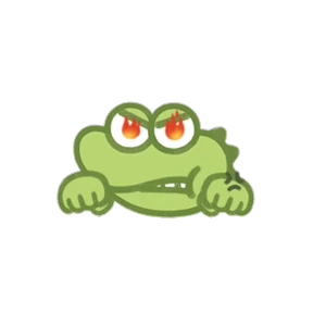 кроко one_dinosaur — стикер для MAX