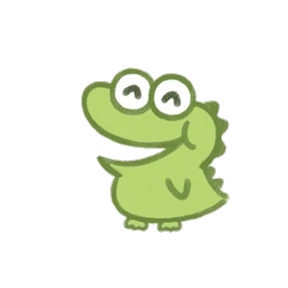 кроко one_dinosaur — стикер для MAX