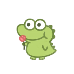 кроко one_dinosaur — стикер для MAX