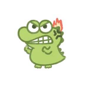 кроко one_dinosaur — стикер для MAX