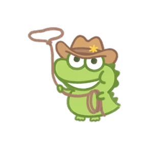 кроко one_dinosaur — стикер для MAX