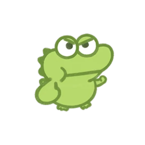 кроко one_dinosaur — стикер для MAX