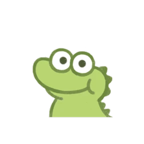 кроко one_dinosaur — стикер для MAX