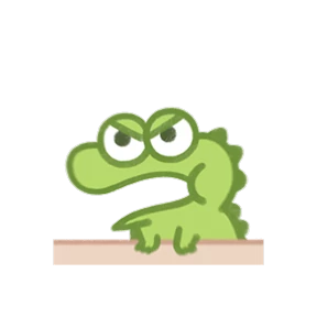 кроко one_dinosaur — стикер для MAX