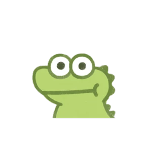 кроко one_dinosaur — стикер для MAX