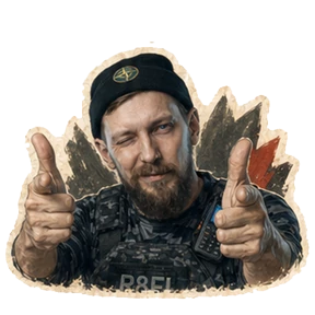 R8FI — стикер для MAX