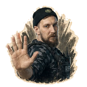 R8FI — стикер для MAX