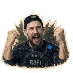 R8FI — стикер для MAX