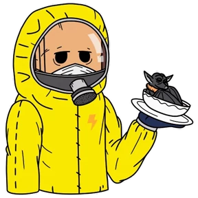 Двач — стикер для MAX