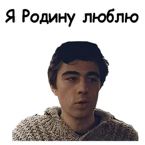 Брат — стикер для MAX