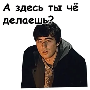 Брат — стикер для MAX