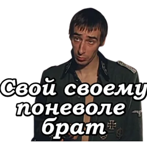 Брат — стикер для MAX