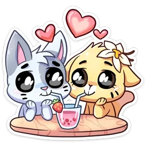 Коржичка — стикер для MAX