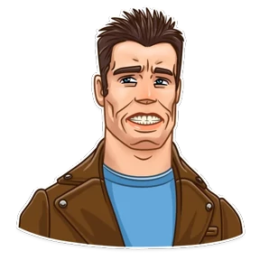 Terminator — стикер для MAX