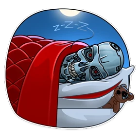 Terminator — стикер для MAX