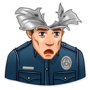 Terminator — стикер для MAX