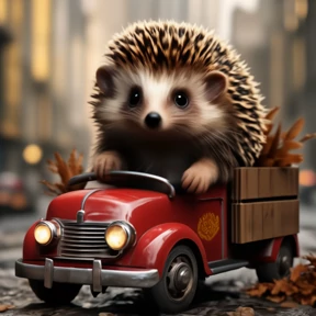 Ёж — стикер для MAX
