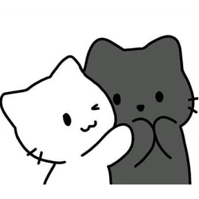 Котики — стикер для MAX