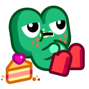 Frog крутой — стикер для MAX