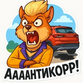 Belgee Chat Stickers — стикер для MAX