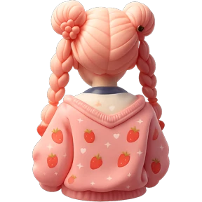 клубничный @sims4lookLiya — стикер для MAX