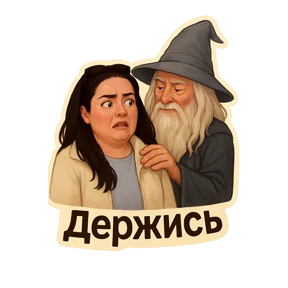 Пухляша — стикер для MAX