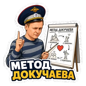 Комиссар — стикер для MAX
