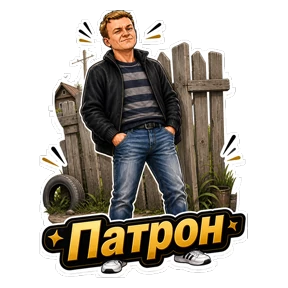 Комиссар — стикер для MAX