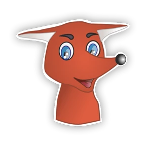 Лисёнок Форси — стикер для MAX