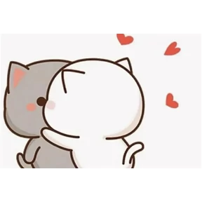Котики — стикер для MAX