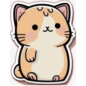 Котики — стикер для MAX