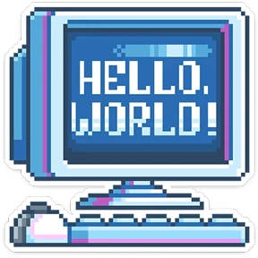 8_bit — стикер для MAX