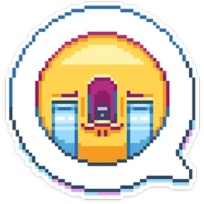 8_bit — стикер для MAX