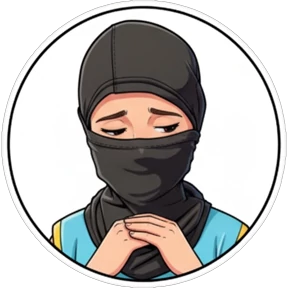 Богдаша ниндзя — стикер для MAX