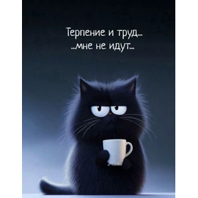 Ля кошь — стикер для MAX