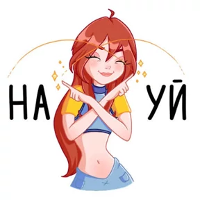 Винкс — стикер для MAX