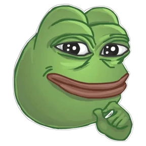 Pepe — стикер для MAX