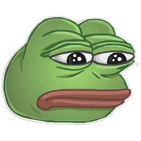 Pepe — стикер для MAX