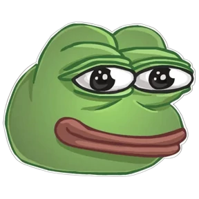 Pepe — стикер для MAX