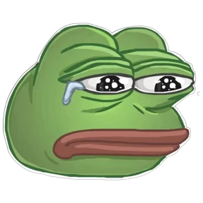 Pepe — стикер для MAX