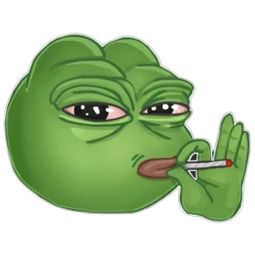 Pepe — стикер для MAX
