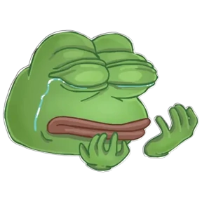 Pepe — стикер для MAX