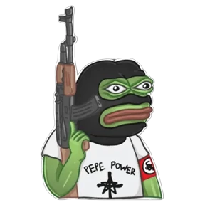 Pepe — стикер для MAX