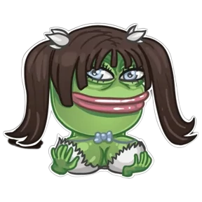 Pepe — стикер для MAX