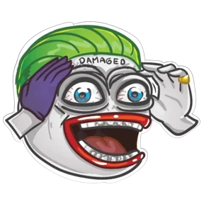 Pepe — стикер для MAX