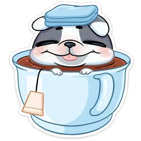 Кекс — стикер для MAX